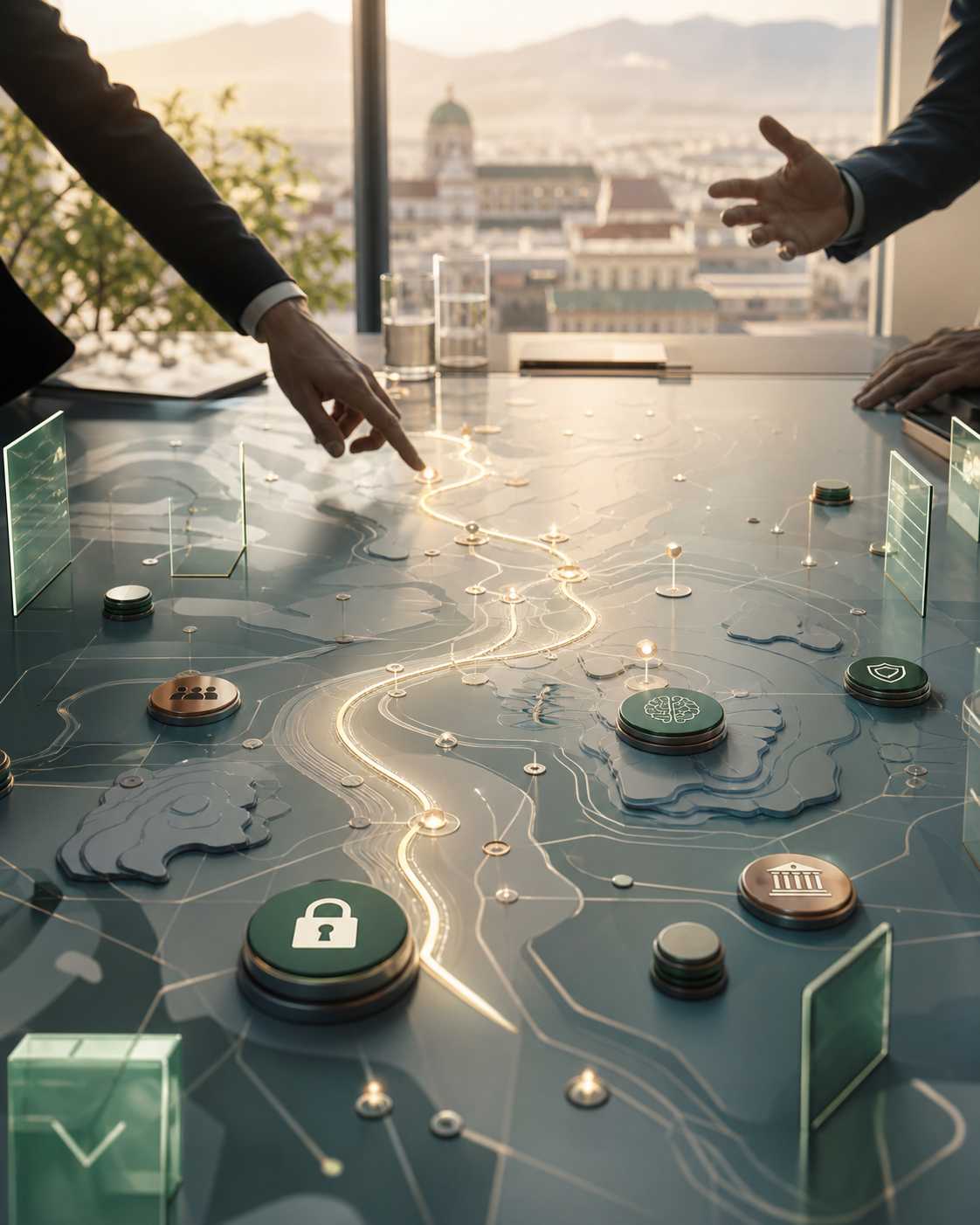 Visualisierung einer strukturierten IT-Sicherheitsanalyse